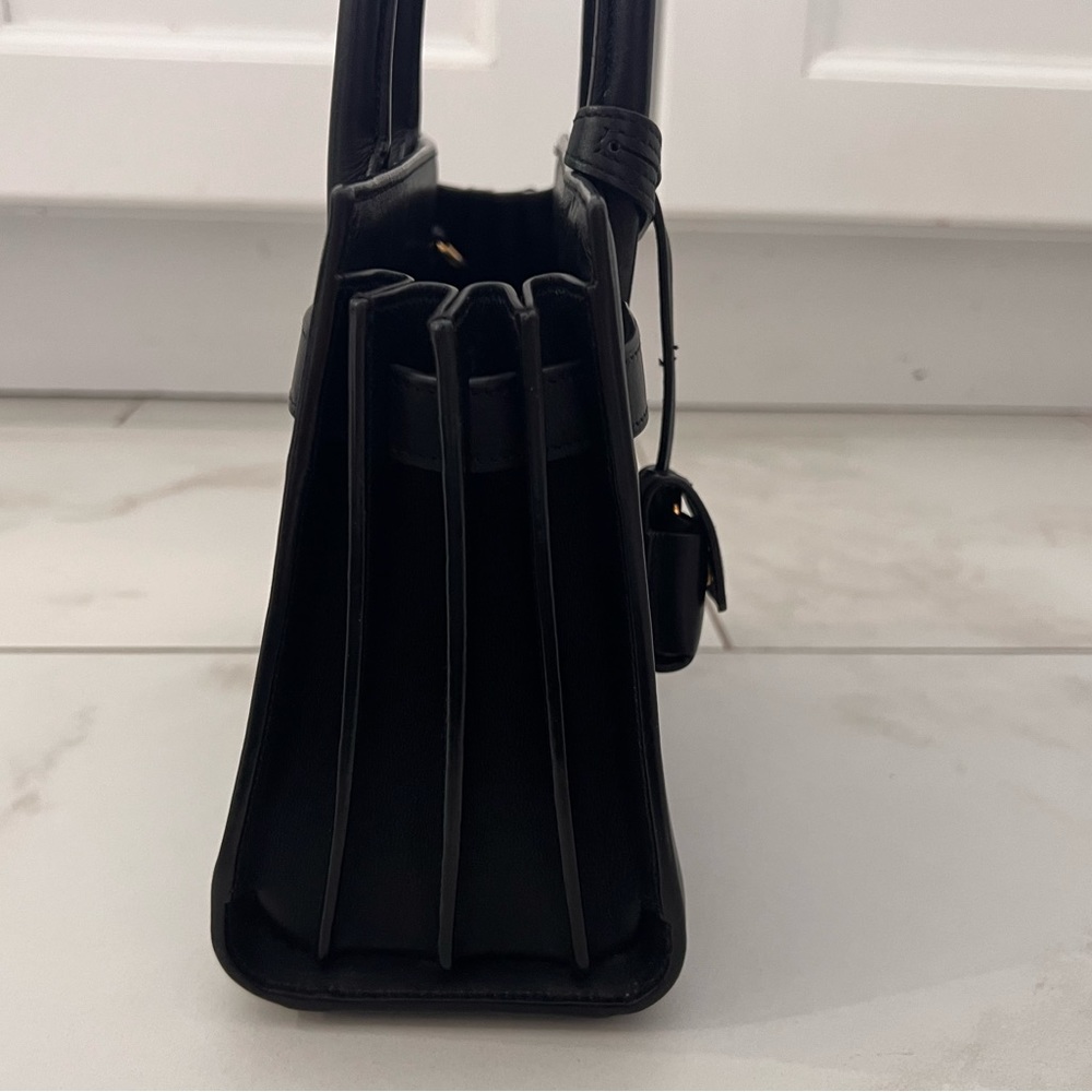 ❌SOLD❌ YSL NANO SAC DU JUOR. GOLD HARDWARE. SMOOTH LEATHER - Picture 4 of 14